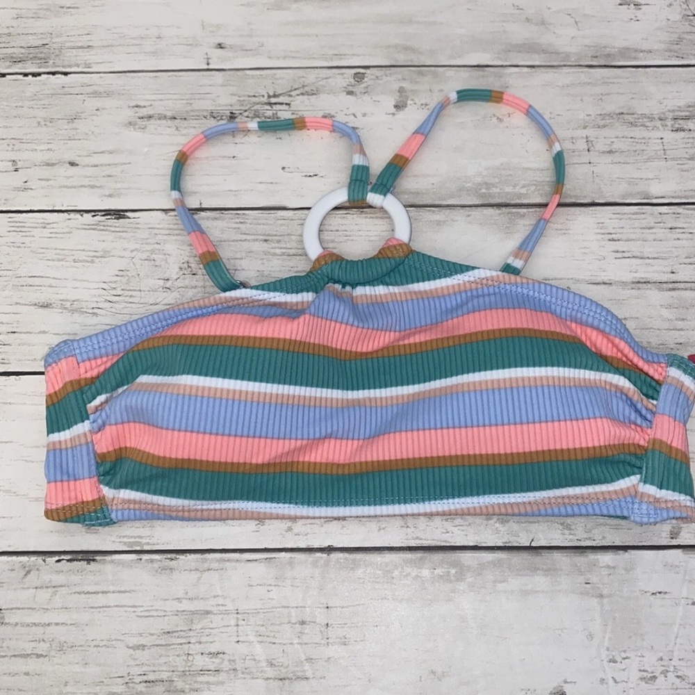 NWT Xhilaration Multicolor Ring Bikini Top